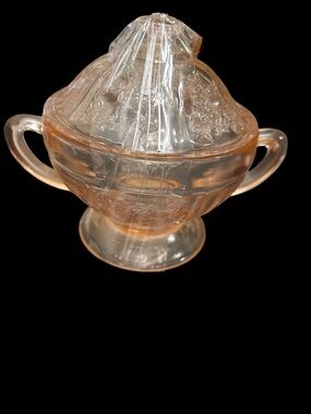 Federal Glass Sugar Bowl